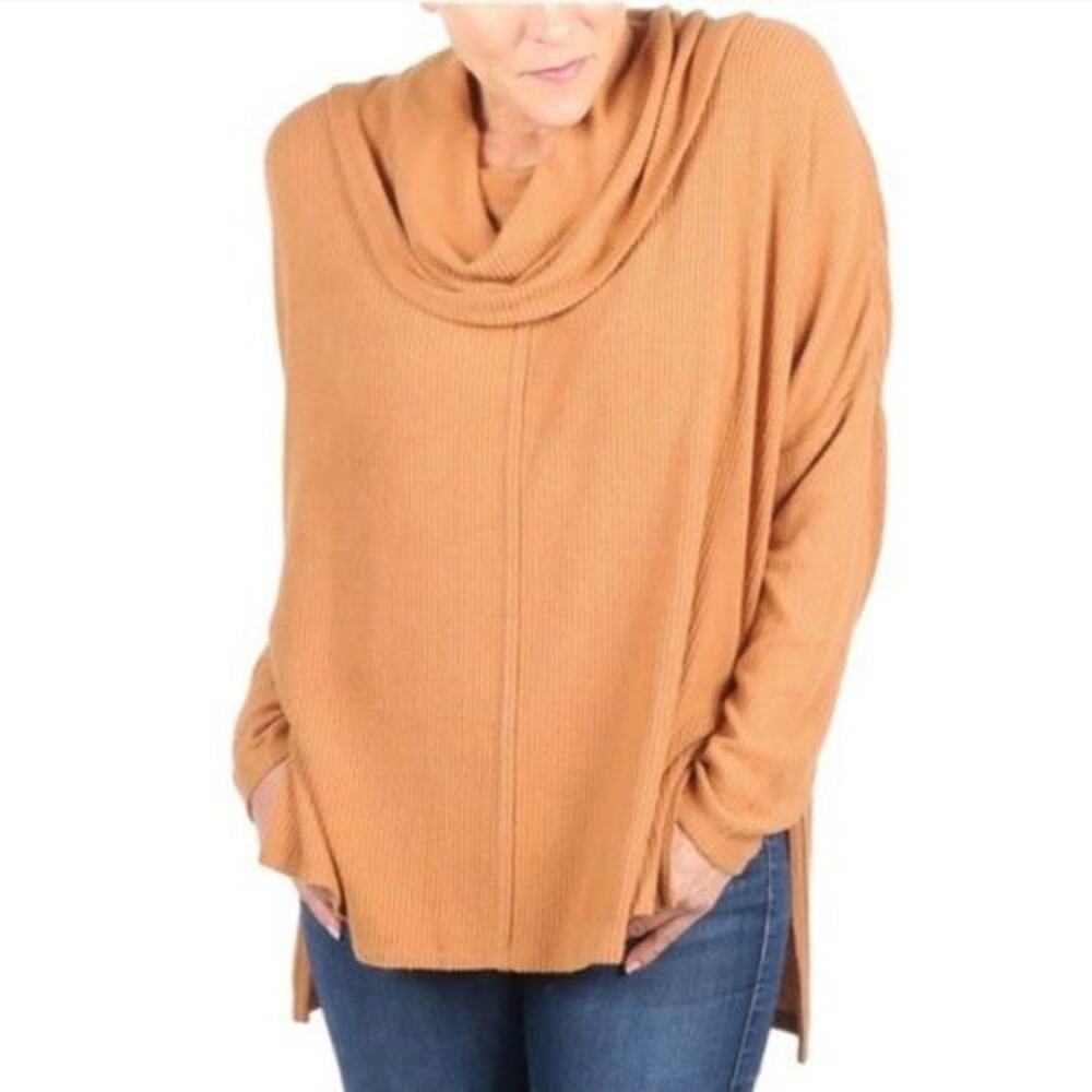 NWOT! Status by Chenault Super Soft Oversized Cowl Neck Sweater Size Small
